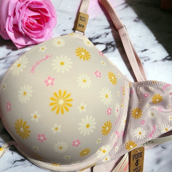NWT vs PINK Wear Everywhere Super Push-Up Bra 36B - Picture 3 of 3